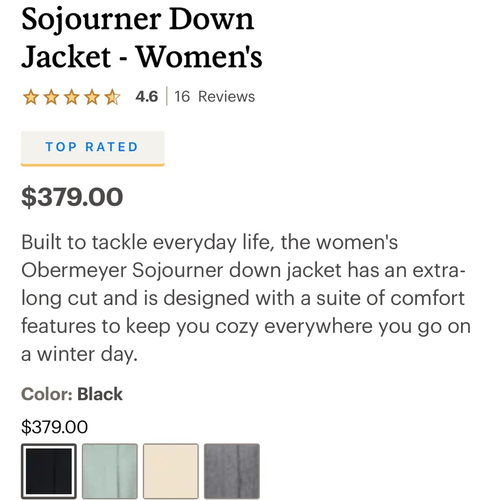 Obermeyer Women's Deep Purple Ski Jacket - Picture 7 of 8